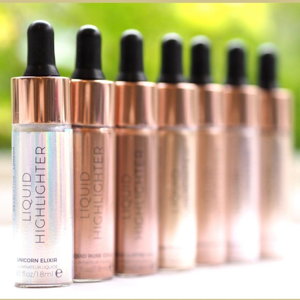 NWT Revolution Liquid Highlighter, various shades